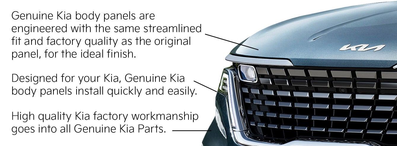 Body Panels at Willowbrook Kia in Willowbrook IL