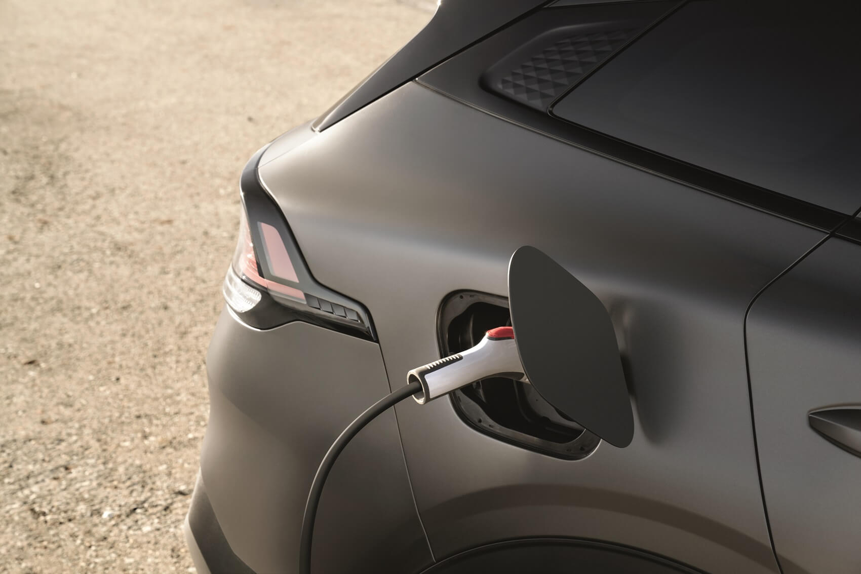 Close up of Kia Sportage HEV Charging